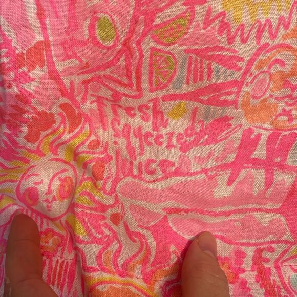 Lilly Pulitzer Sarasota Tunic Dress Linen - Picture 9 of 9